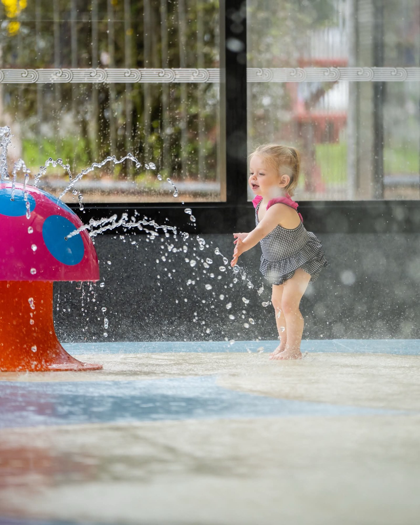 Splash pad at South Waikato Aquatic Centre