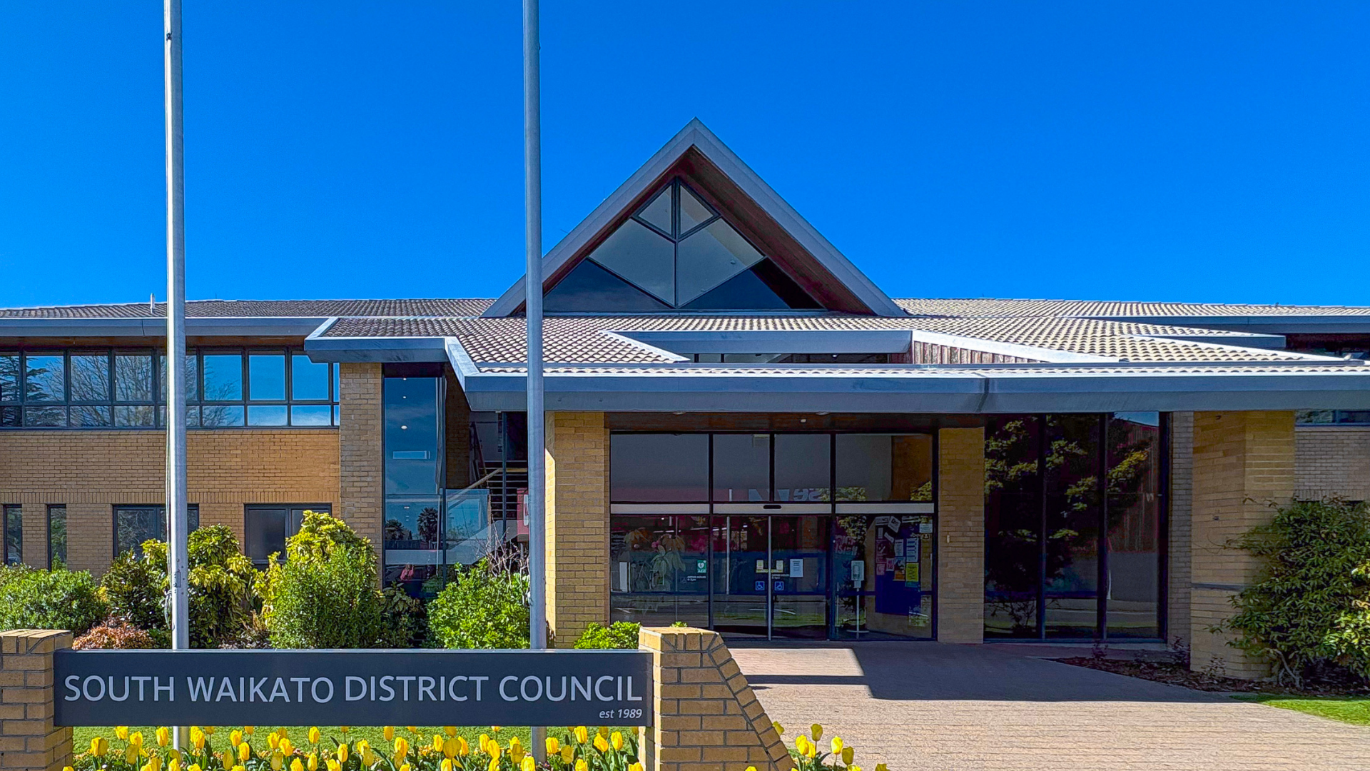 South Waikato District Council building, Torphin Crescent, Tokoroa.